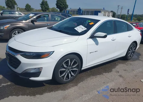 2021 Chevrolet Malibu Fwd Rs из США, поврежденный, VIN 1G1ZG5ST7MF034567